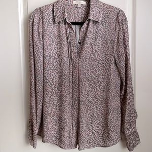 100% Silk etcetera Women’s  blouse ,nwot ,Sz 2 .